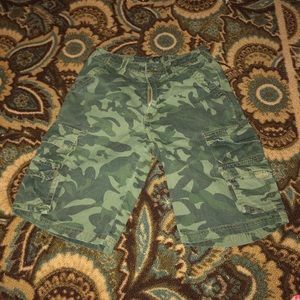 Swiss Cross camouflage shorts Boys utility